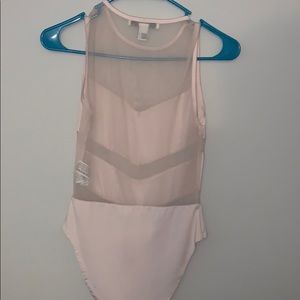 Pink bodysuit